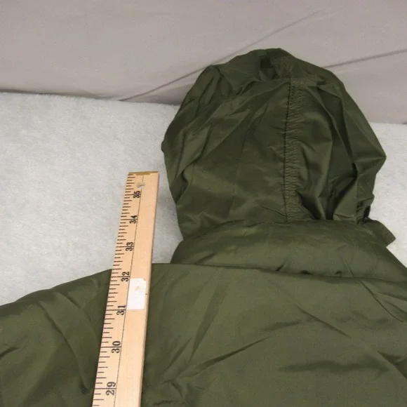Abercrombie Fitch Down Jacket Men Large‎ Green Water Resist Puff VTG RARE 70 80s